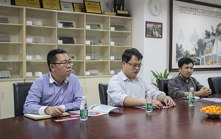 新北洋戰(zhàn)略采購部中心王鋒總經(jīng)理一行蒞臨旭子考察指導(dǎo)工作