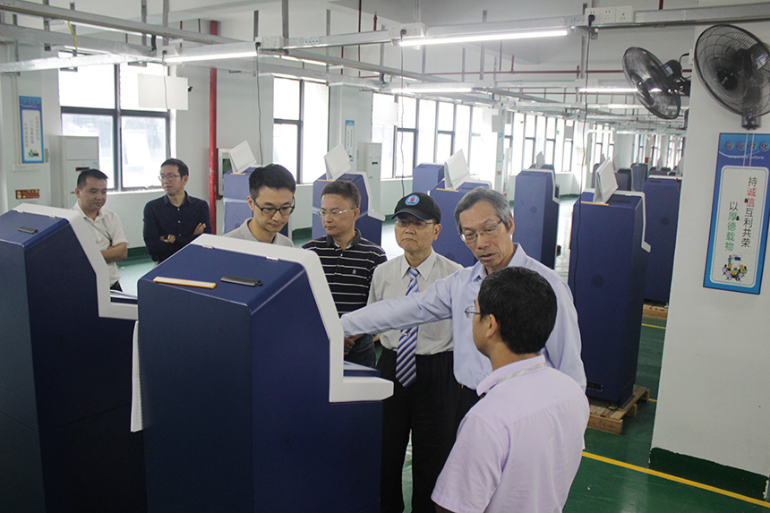  臺(tái)灣應(yīng)急協(xié)會(huì)唐云明總會(huì)長(zhǎng)、三航工業(yè)技術(shù)研究院楊金銘院長(zhǎng)一行蒞臨旭子科技指導(dǎo)工作 