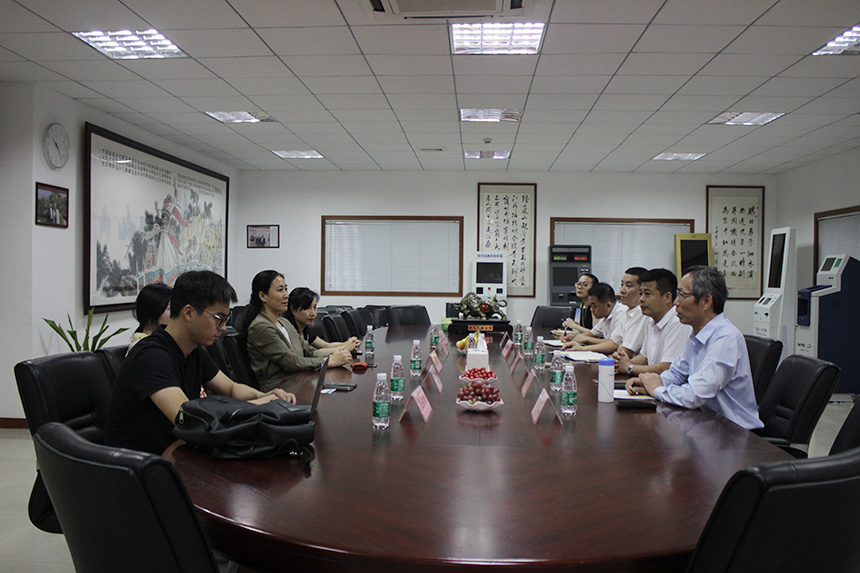 益彩基金秘書長荊宇虹、副秘書長關(guān)丹一行蒞臨旭子科技指導(dǎo)工作