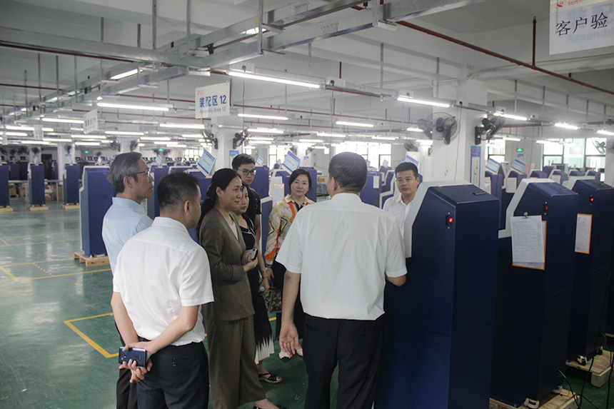 益彩基金秘書長荊宇虹、副秘書長關(guān)丹一行蒞臨旭子科技指導(dǎo)工作