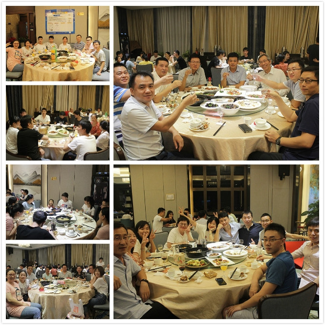 旭子人共舉杯，同慶中秋佳節(jié)